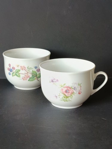 Vintage porcelain cups - vintage,