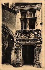 Old postcard Valencia house Dupre-Latour rue perollerie Porte et Fenetre (404444)