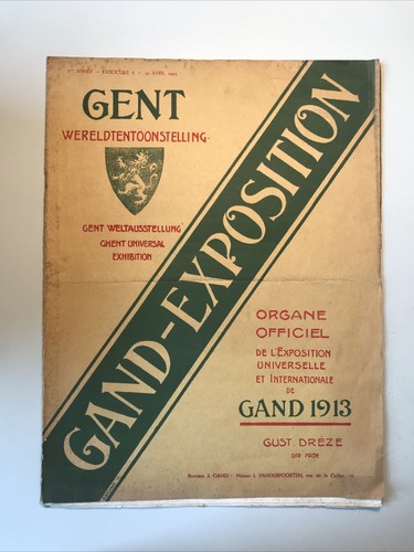 Gand exposition universelle - exposition,