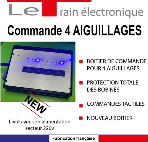 Aiguillage commande pour - commande, 4