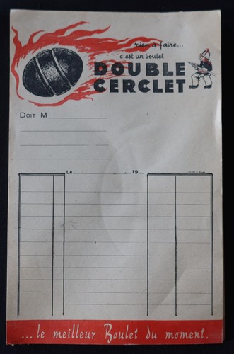 Carnet publicitaire facturier