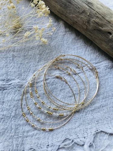 Bracelet semainier joncs - semainier, 7