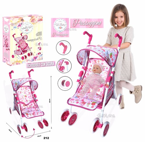 Poussette jouet pour poupées - poussette,