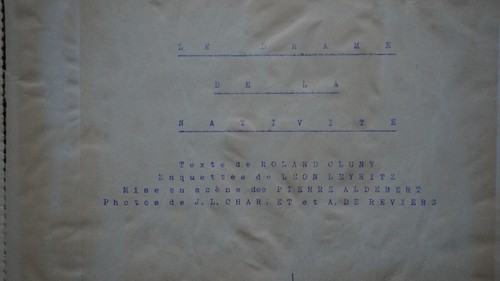 Drame nativite roman - le, de