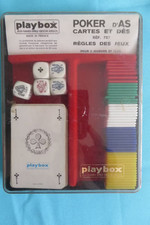 Jeu poker d'AS cartes et dès