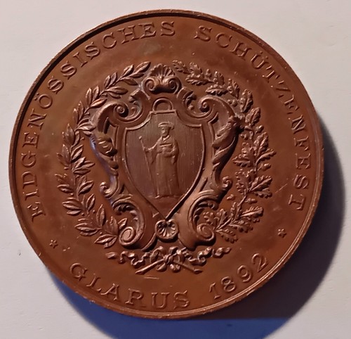 Suisse tir federal glarus 1892 - suisse,