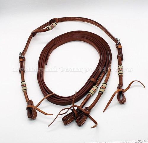 Bridon western poll cuir - bridon, et