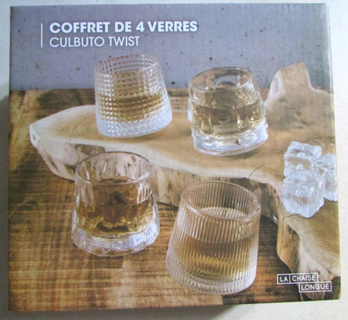 Coffret verres culbuto - de, 4
