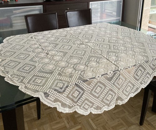 Nappe dentelle fuseau - en, au