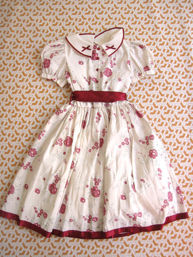 Robe fleurs cérémonie - à,