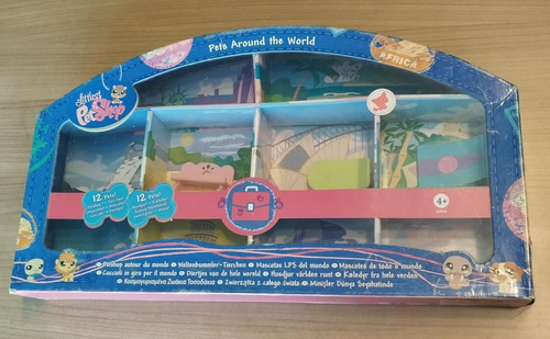 Figurine petshop boite - boite, vide