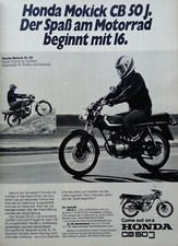 Honda CB 50 J Advertising 1978