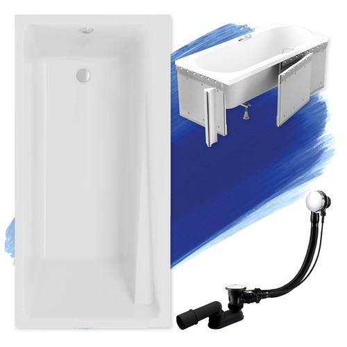 Baignoire rectangulaire 160x75 - baignoire,