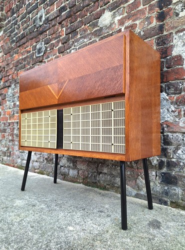Meuble radio platine vinyle