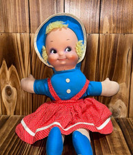 Knicker bocker Rubber Face Doll Vintage Antique 50s 60s RARE USED from JPN