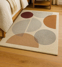 Tapis en laine Nz touffeté à
