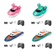 Bateau jouet radiocommandé 1/32 pour baignoire, réglage de la vitesse