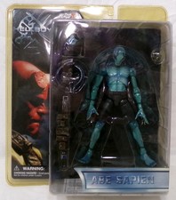2004 Mezco Toyz Hellboy Abe Sapien 7" Scale Action Figure New In Box Sealed
