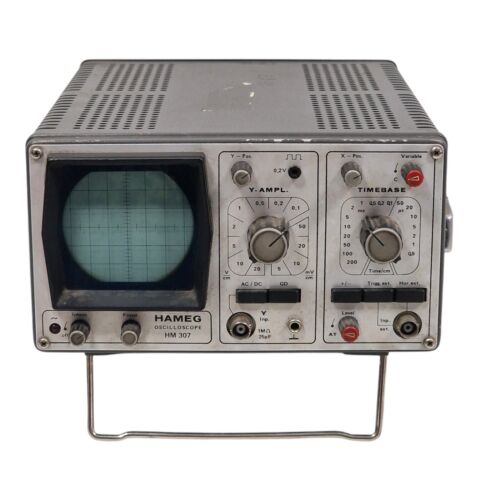 Hameg double oscilloscope - double, hm
