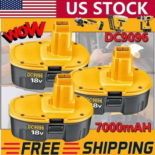 3pack 18v for - dewalt, volt