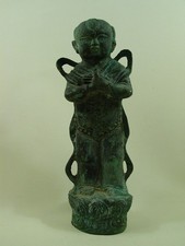 Ancienne statue bronze Bouddha