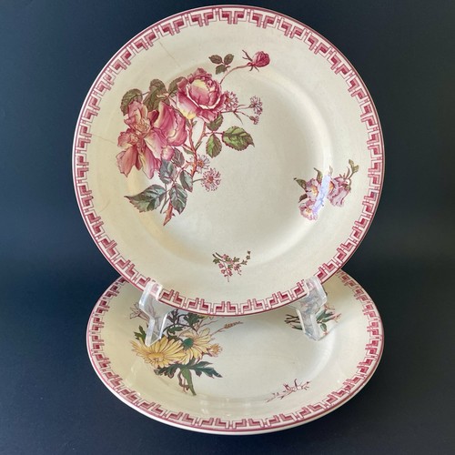 Assiettes anciennes cie - 2, u&cie