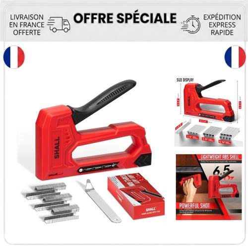 Agrafeuse manuelle bois tissu