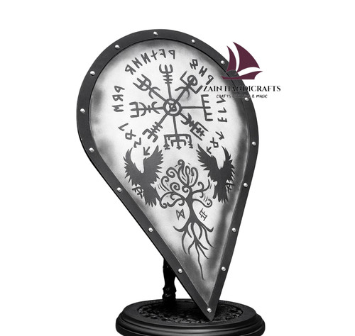 Zain vegvisir norse shield - zain,