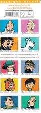 Belgium**TINTIN & FRIENDS-BOOKLET  10stamps-SNOWY-HADDOCK-PROFESSOR-COMICS