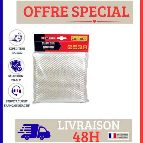Facom tissu fibre verre 5 - verre, 0,5