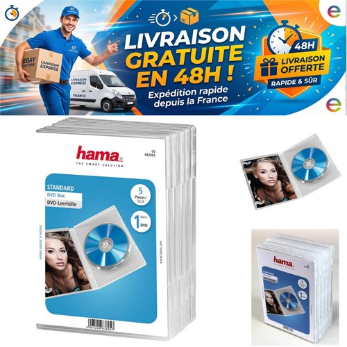 Hama boîtier dvd standard - boîtier,