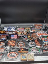 Harley Davidson Patch Lot of 34 Total!  NEW MIP Authentic! Free Shipping!