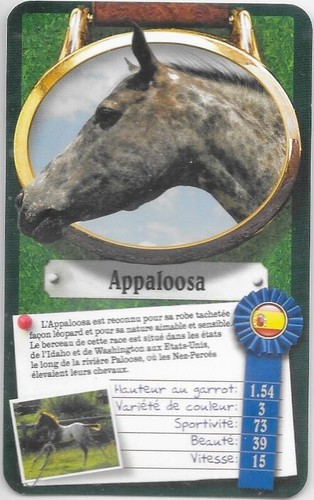 Carte top trumps - -, chevaux
