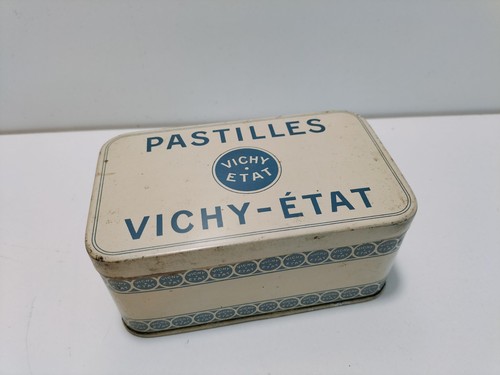 Boite metal vintage pastilles - vintage,