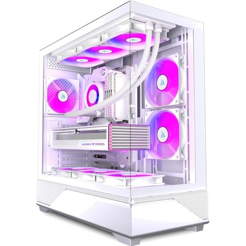Boîtier atx gaming argb - argb, 6