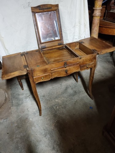 Coiffeuse meuble ancien - coiffeuse, ,meuble,