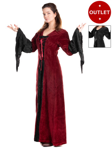 Robe médiévale velours - médiévale, en