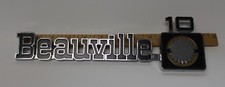 New Original OEM GM Chrome Emblem 363591 Beauville 10 (587)