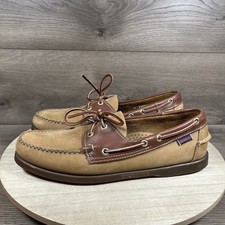 Sebago Docksides Boat Shoe Brown Leather 2 Eyelets Mens Size 11 M