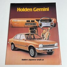 HOLDEN GEMINI / 14p brochure