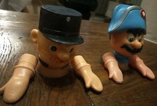 Lot de 2 Anciennes Têtes de