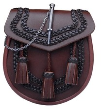 Sporran Fait Main | Cuir