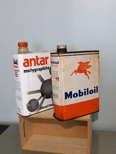 Anciens Bidon D'huile Antar Mobil