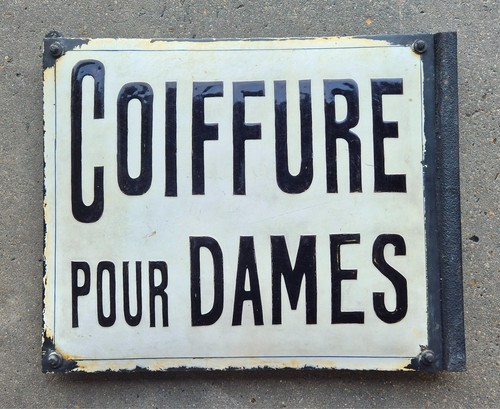Rare plaque émaillée - rare,