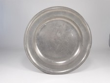 assiette ÉTAIN- XIX-XXème -