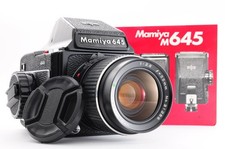 **NEAR MINT-** Mamiya M645 Eye Level Finder + Sekor C 55mm f/2.8 + Cap FromJapan