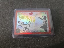 Cardsmiths Series 4 Banksy #43 Garnet #32/75 Barksy