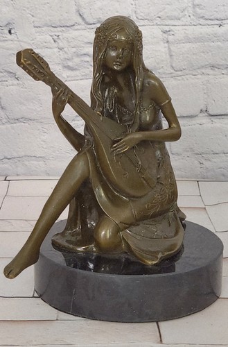 Statue bronze art - statue, nouveau