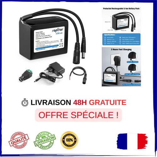Rapthor batterie ion 12v - batterie, li-ion
