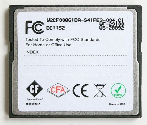 Compactflash série - compactflash, s4